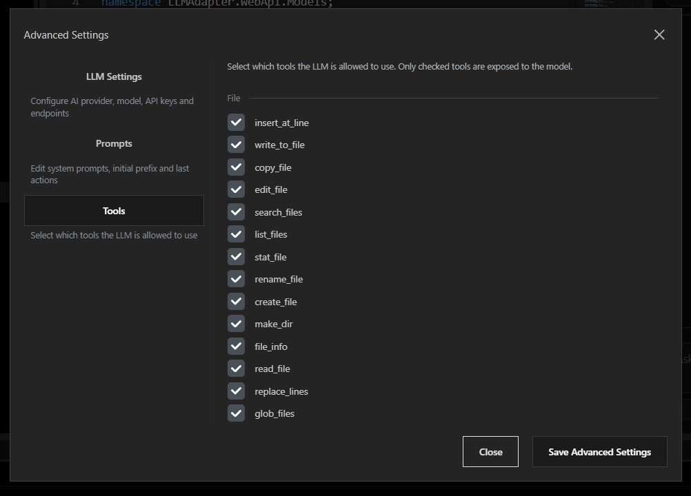 Tool integrations